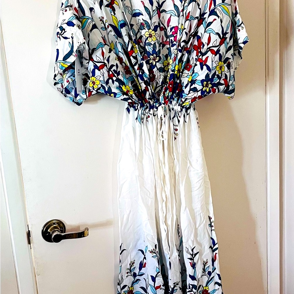 ☀️👙CUPSHE BEAUTIFUL FLORAL KIMONO BEACH/POOL COVER UP. NWT. BREATHABLE FABRIC☀️ - Picture 3 of 11